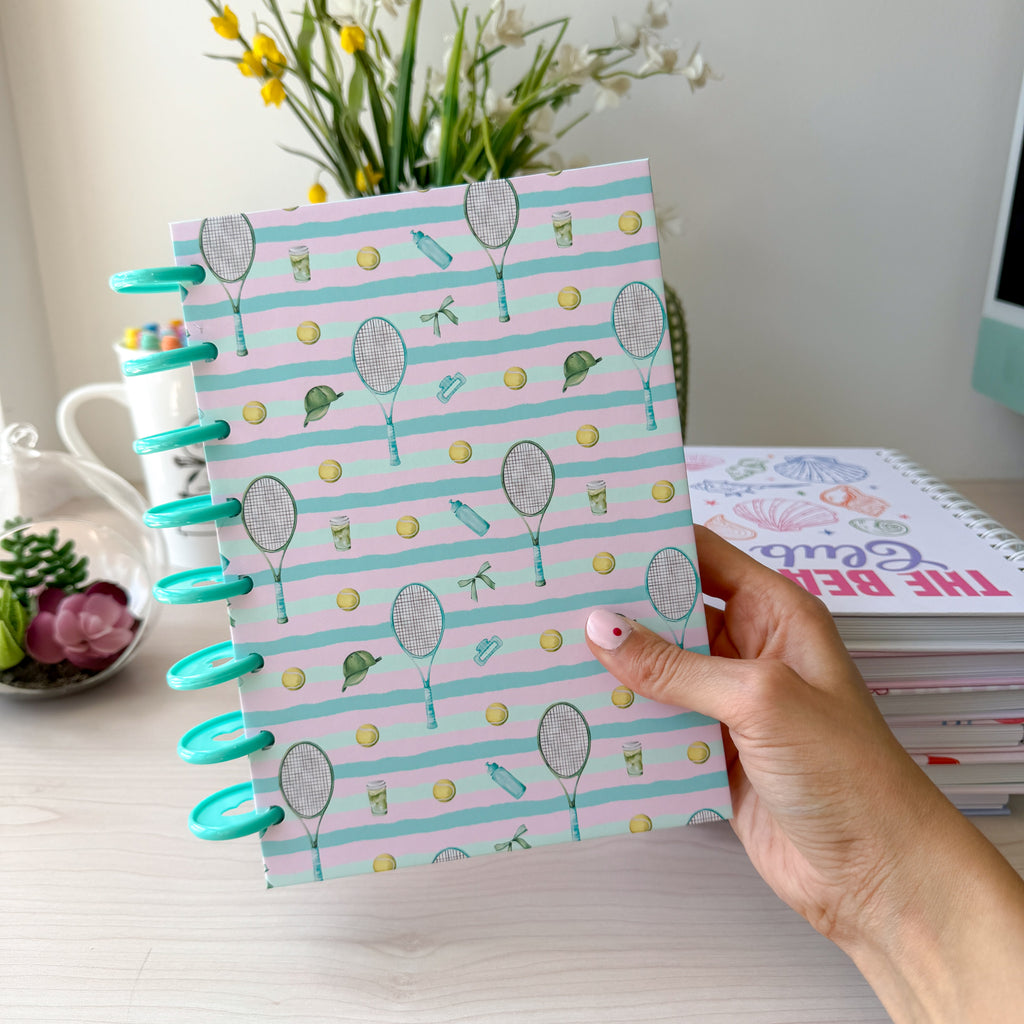 Cuaderno Tenis turquesa