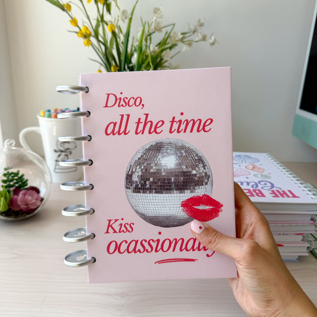 Cuaderno Disco & Kiss