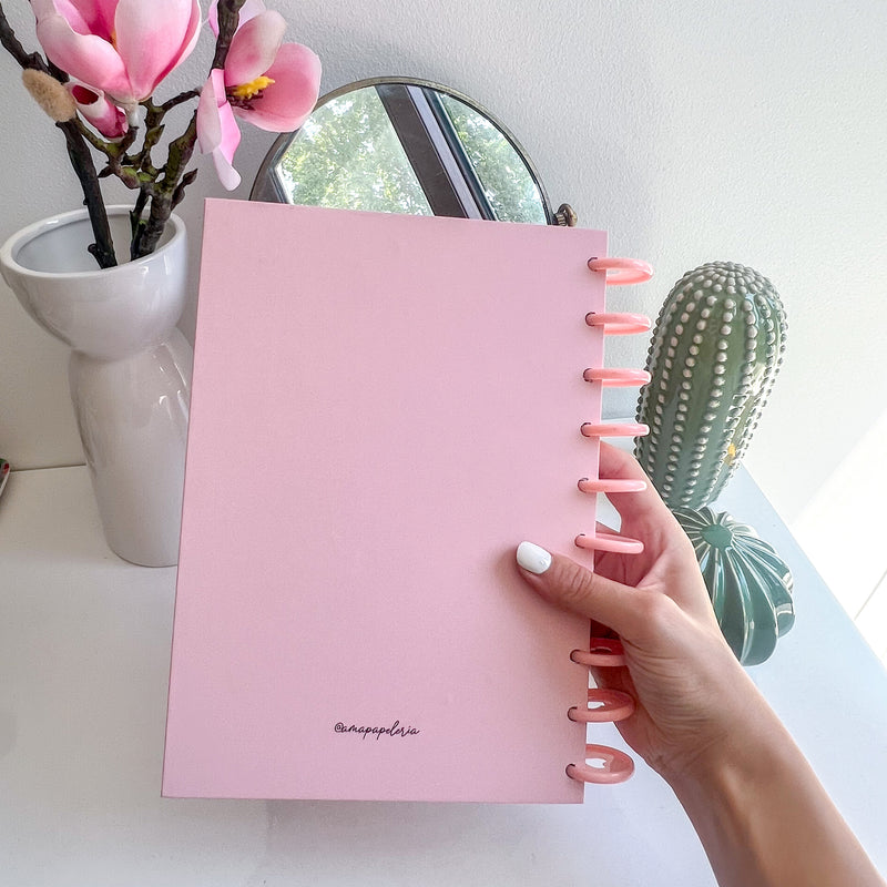 Cuaderno Manchas rosa