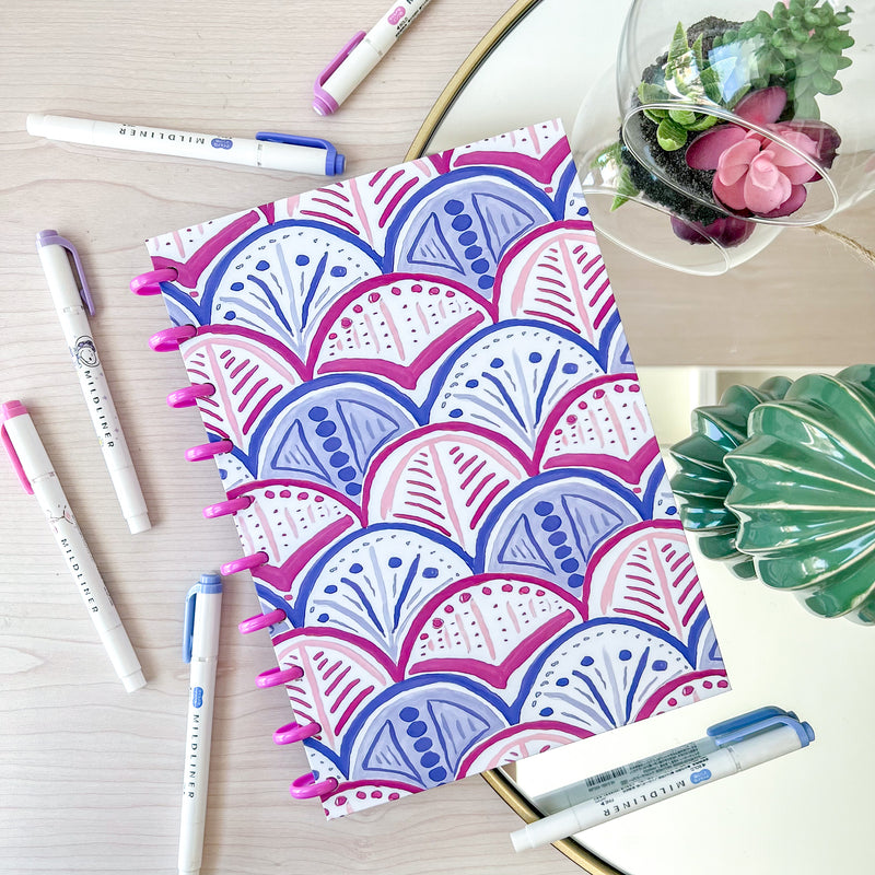 Cuaderno Mandalas morado