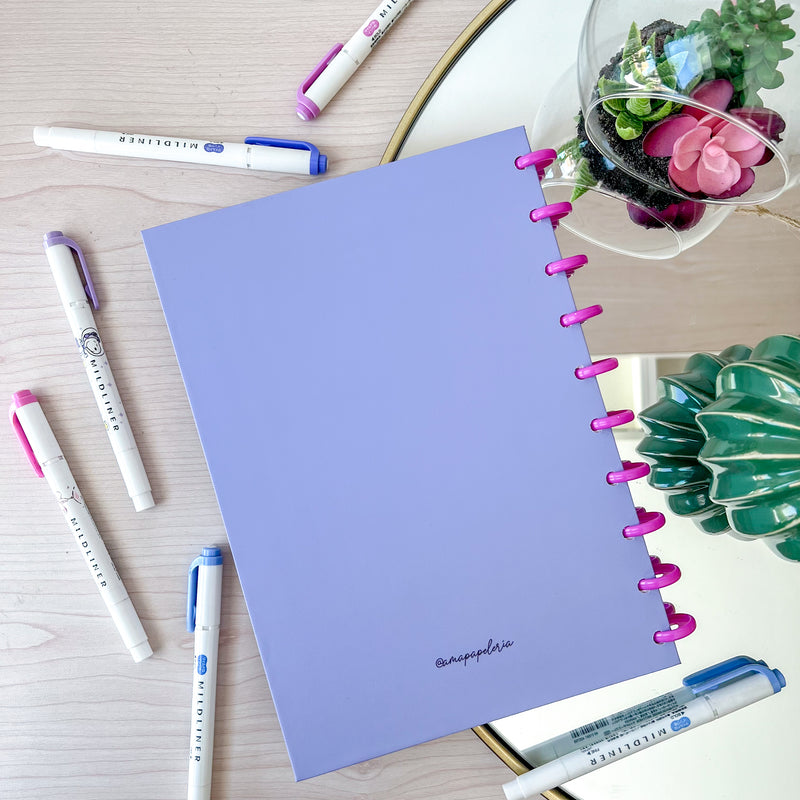 Cuaderno Mandalas morado