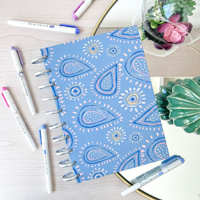 Cuaderno Mandalas azul