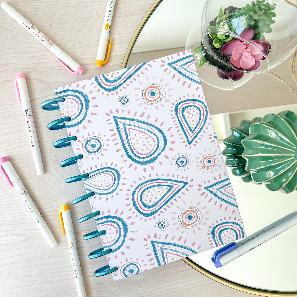 Cuaderno mandalas crema