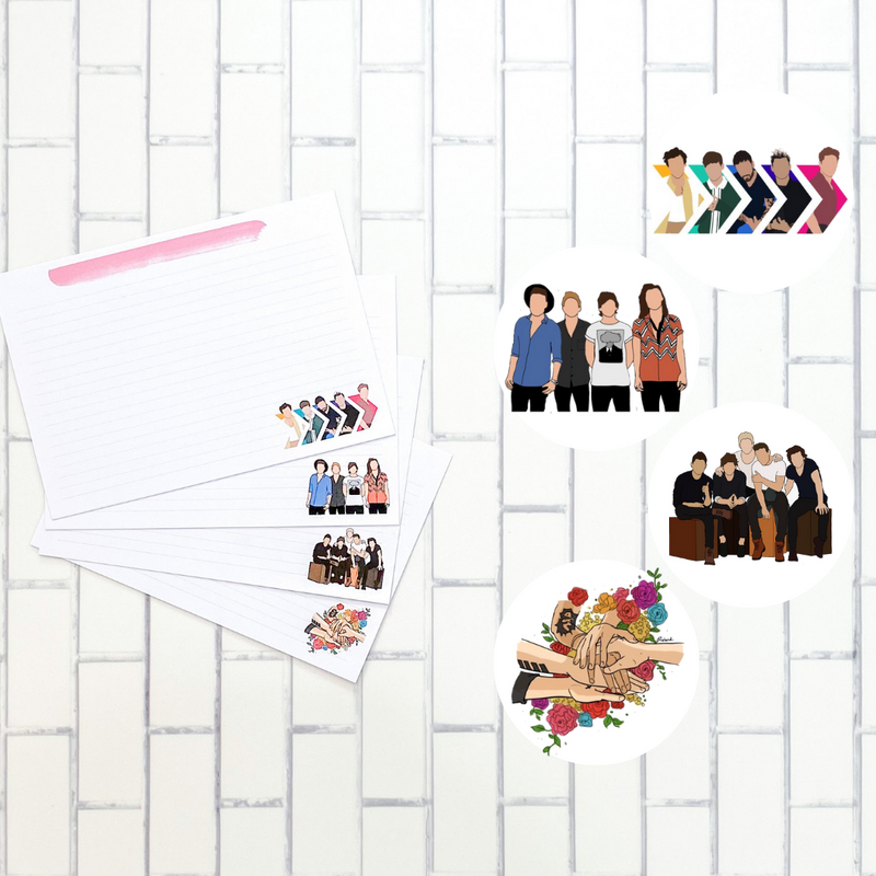 Flash cards One Direction