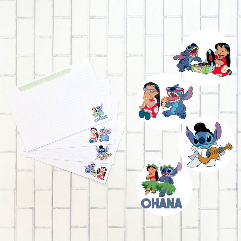 Flash cards Stitch