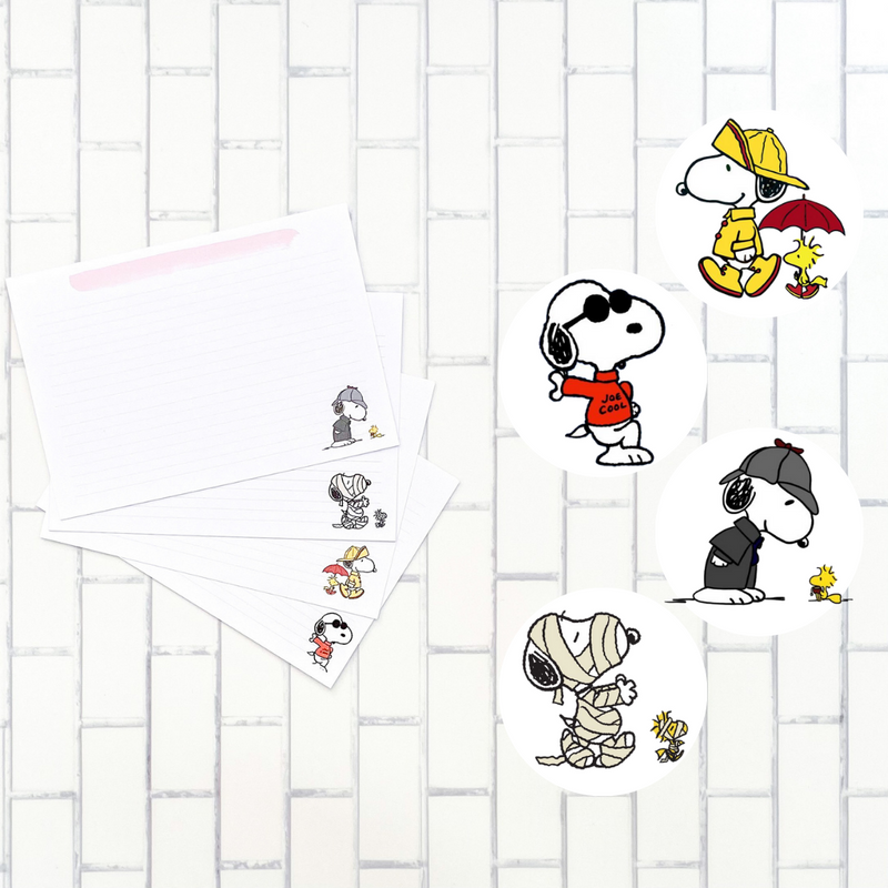 Flash cards Snoopy 1