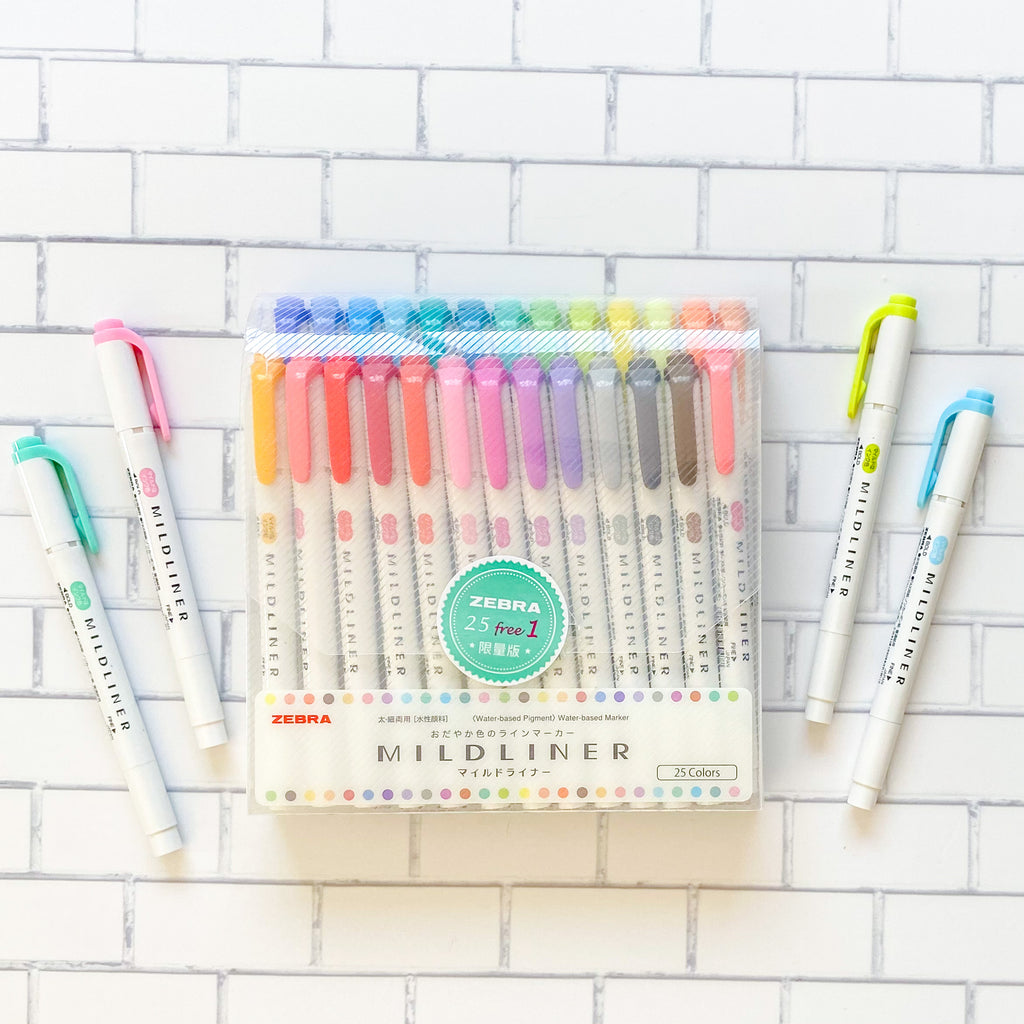 Mildliner box de 25