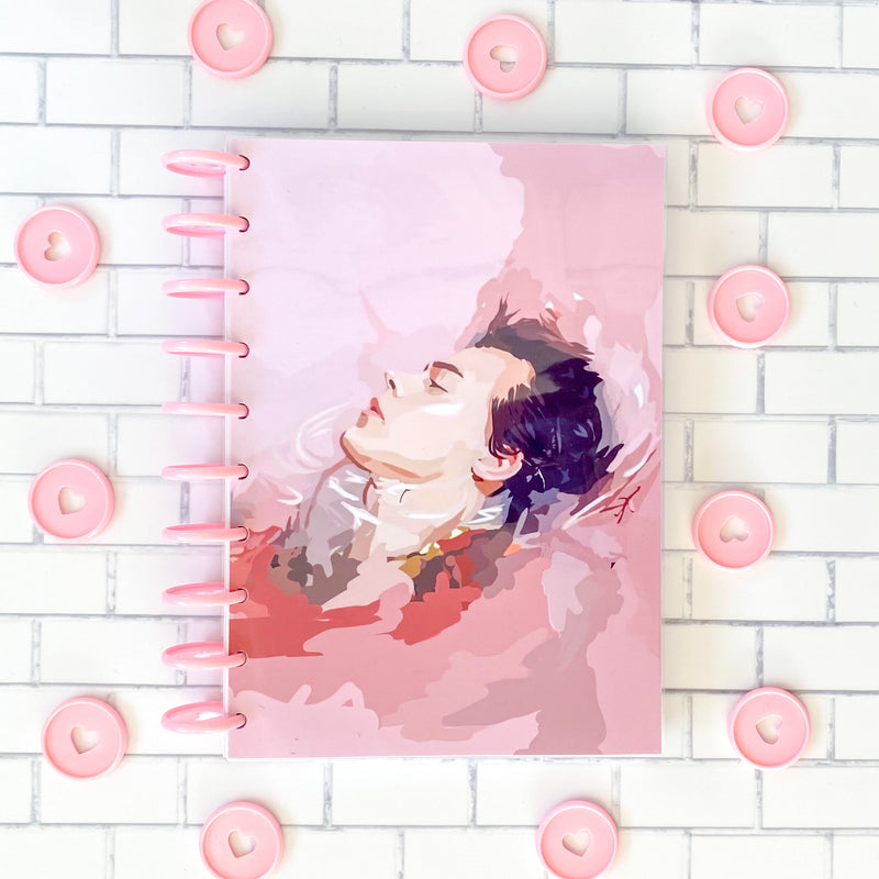 Cuaderno Harry Styles Rosado