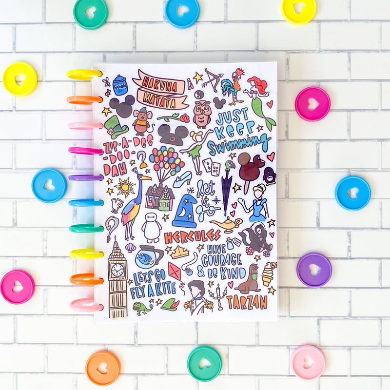 Cuaderno Doodles Disney