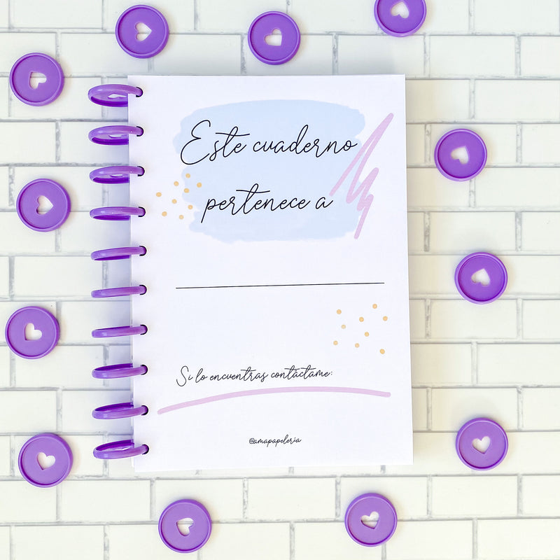 Cuaderno Jazmín