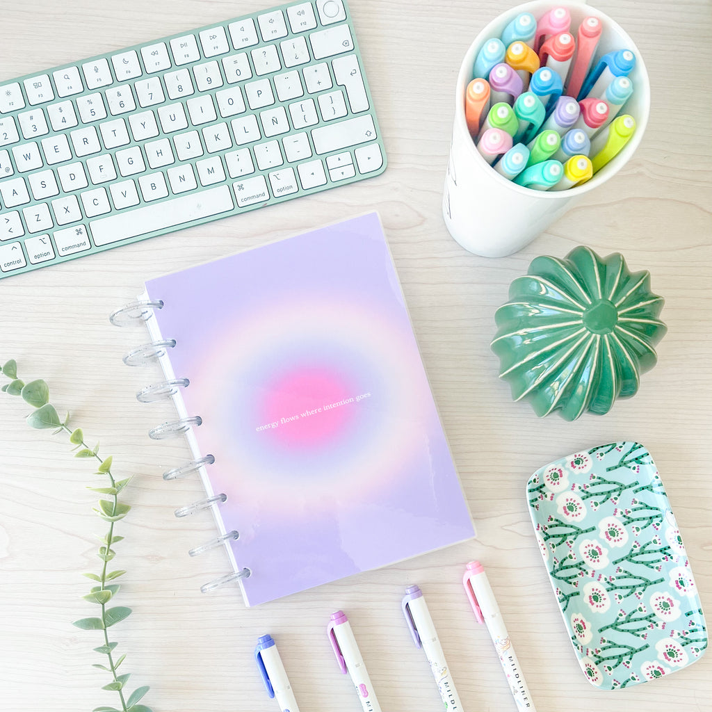 Cuaderno Aura Lila