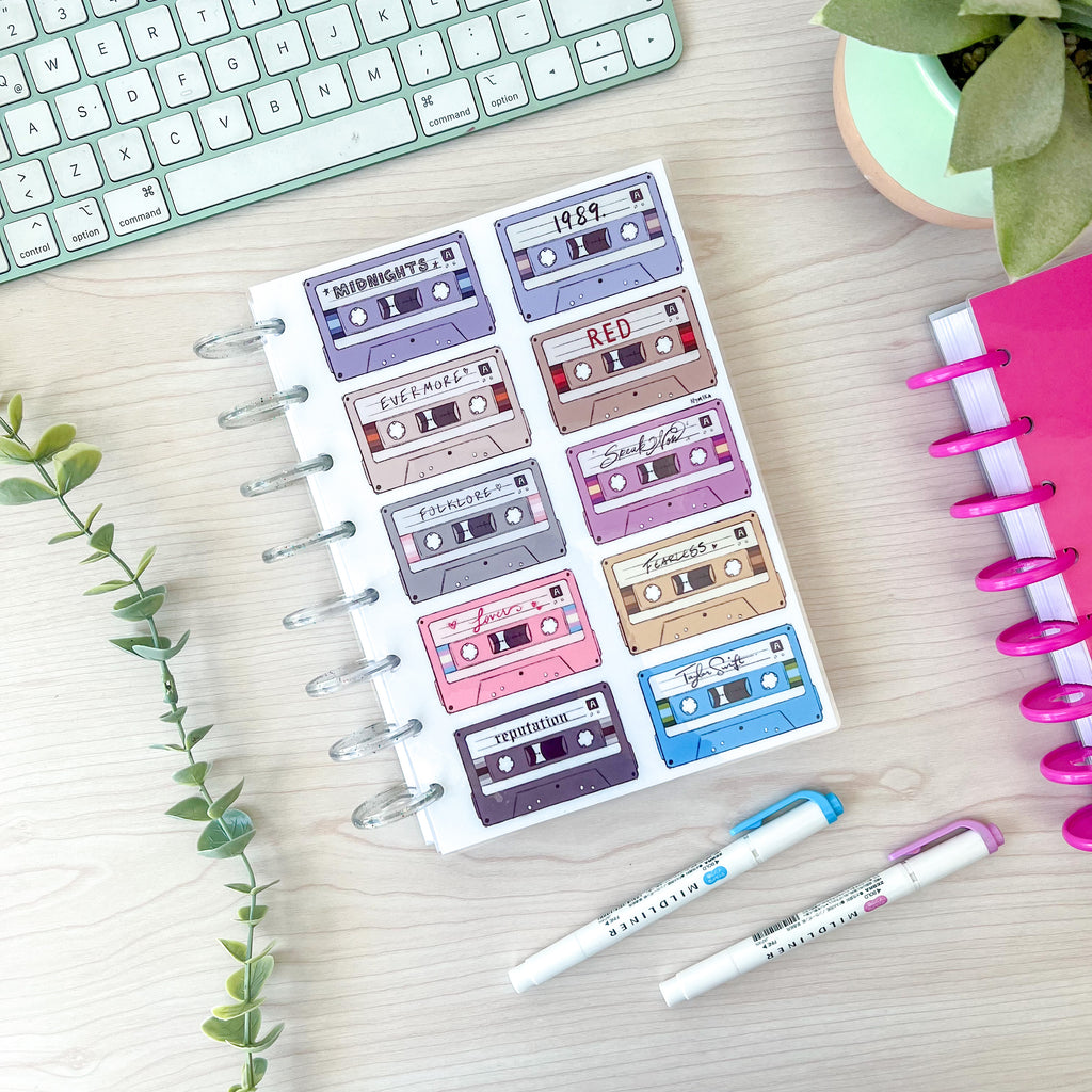 Cuaderno Taylor's cassettes