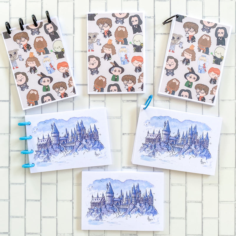 Flash cards Harry Potter alumnos