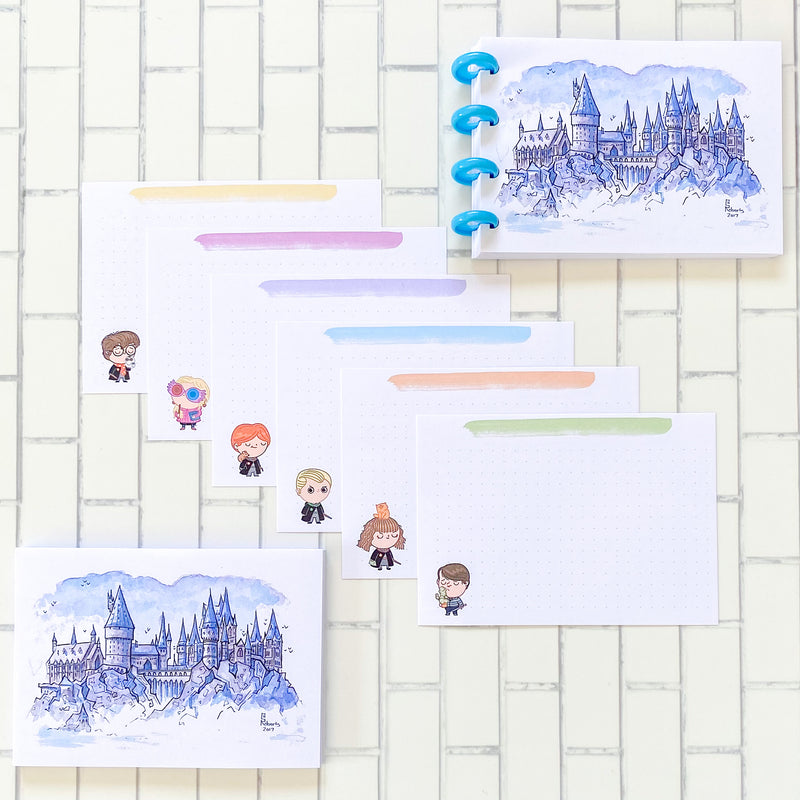 Flash cards Harry Potter alumnos