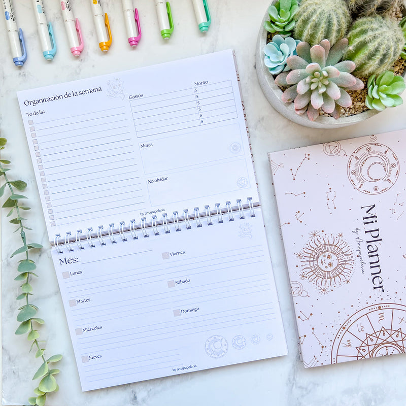 Planner anual My universe