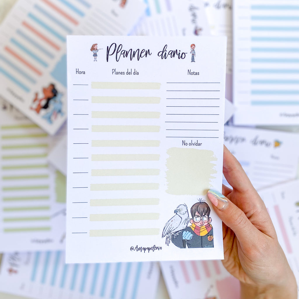 Planner diario Harry Potter