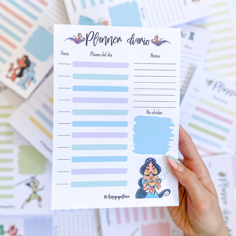 Planner diario Jazmín