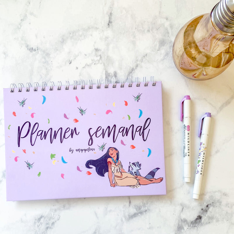 Planner semanal Pocahontas